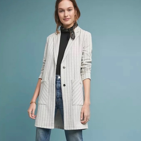 Entrepreneur Longline Blazer from Harlyn for Anthropologie - Picture 1 of 6